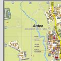 Mappa di Ardea - Centro Storico