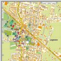 Mappa di Legnaro - Centro Storico