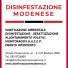 DISINFESTAZIONE MODENESE