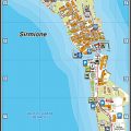 Mappa di Sirmione - Centro Storico