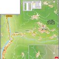 Mappa di La Valle - Wengen - La Val
