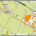 Mappa di Forlì - Villanova (Riq.B)